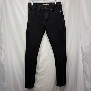 Levi’s Black Slim Stretch Skinny Jeans - Women Size 32x32